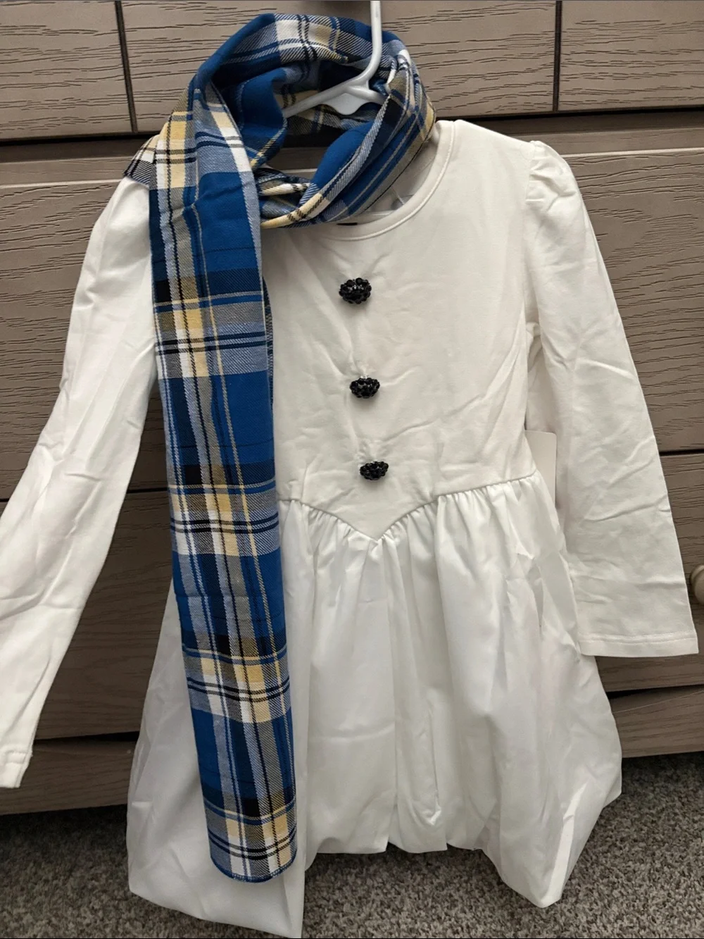 ONLY LITTLE ONCE FROSTY WINTER DRESS SIZE 4T NWT - Picture 1 of 4